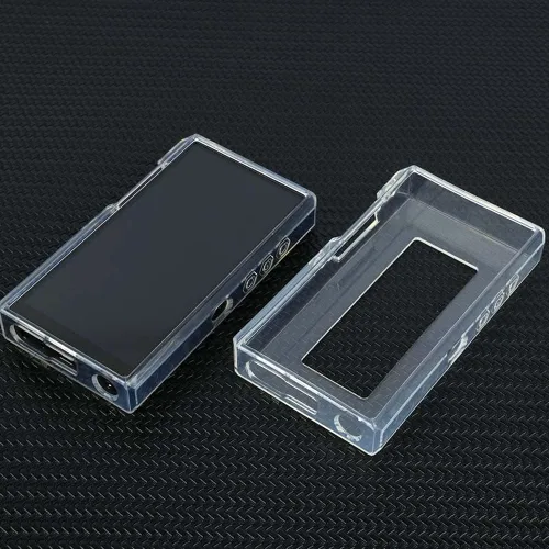 Vista 7 de Suave TPU Clear Crystal Full Protective Skin Shell Case Cover para FiiO M11 Plus LTD reproductor de música (transparente)