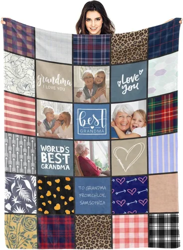 Vista 43 de Mantas personalizadas con foto, manta de fotos personalizada, mantas personalizadas con imagen, regalos personalizados para mujeres, hombres