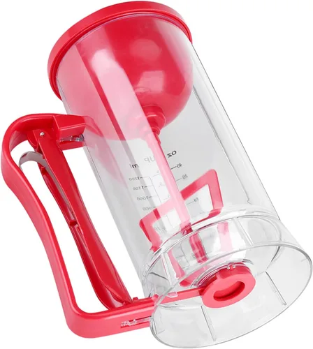 Vista 9 de Dispensador eléctrico de revolteo, dispensador de mezclador eléctrico inalámbrico con batería, máquina para hacer panqueques, cupcakes, waffle