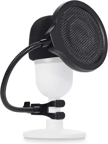 Vista 8 de Razer Seiren Mini Brazo Boom con Filtro Pop - Soporte de Micrófono con Parabrisas de Espuma Compatible con Micrófono de Transmisión Razer Seiren