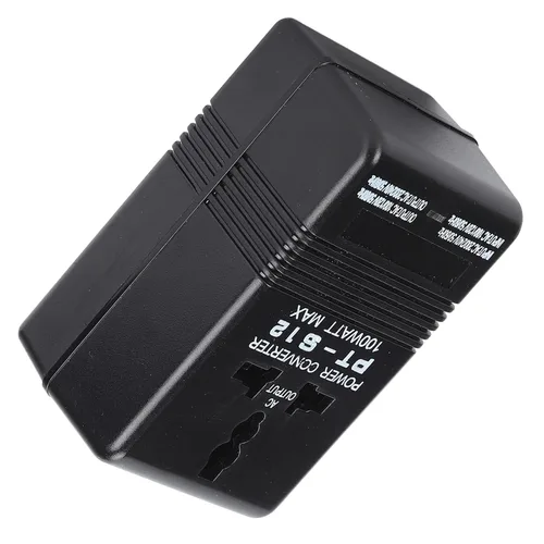 Vista 7 de Convertidor de voltaje AC 100v a 120v a 220v a 240v Step Up adaptador de corriente transformador 100w para viajes