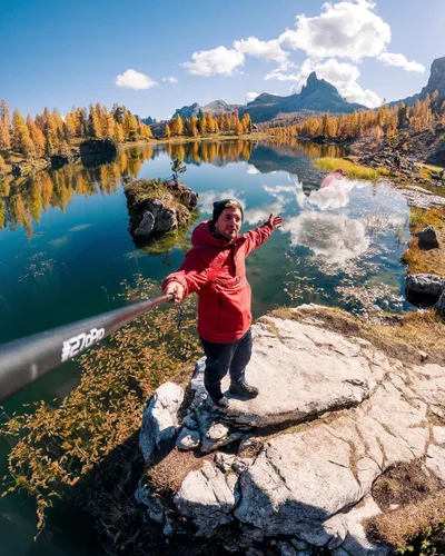 Vista 7 de #270Pro Mochila El palo selfie más largo (8.8 pies), 99% fibra de carbono, palo selfie invisible, ligero, altamente portátil, para GoPro