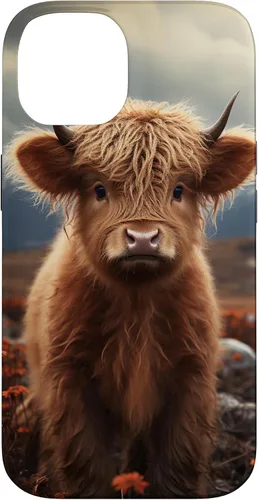 Vista 4 de Funda Highland Cow para iPhone 16