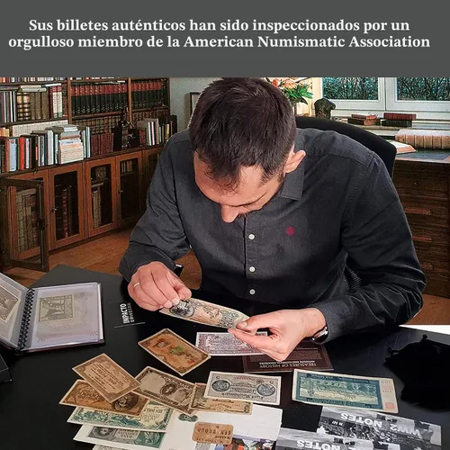 Vista 7 de IMPACTO COLECCIONABLES Colección de moneda extranjera – 50 billetes diferentes en moneda mundial – Moneda coleccionable extranjera – Colección