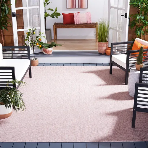 Vista 45 de SAFAVIEH Courtyard Collection CY8520 - Alfombra decorativa sólida para interiores y exteriores, impermeable, fácil limpieza, 2 x 3 pies 7 pulgadas