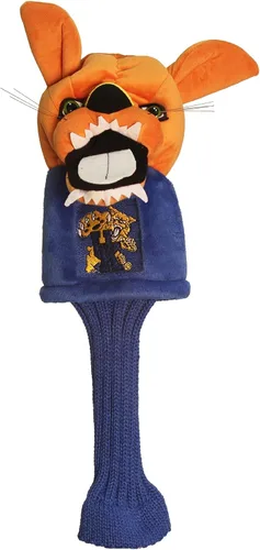 Vista 4 de Team Golf NCAA - Funda para palo de golf con mascota, se adapta a la mayoría de los drivers de gran tamaño, calcetín extra largo para protección
