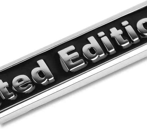 Vista 3 de x xotic tech 2 calcomanías universales de metal con logotipo de edición limitada para guardabarros laterales, compatible con la mayoría