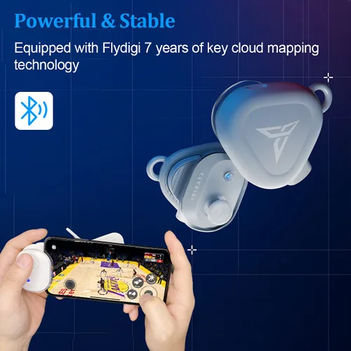Vista 4 de Flydigi JOYONE Mobile Game Controller Plug and Play Single Joystick and Single Button Design Extremely Simple Style Compatible with Android and Ios