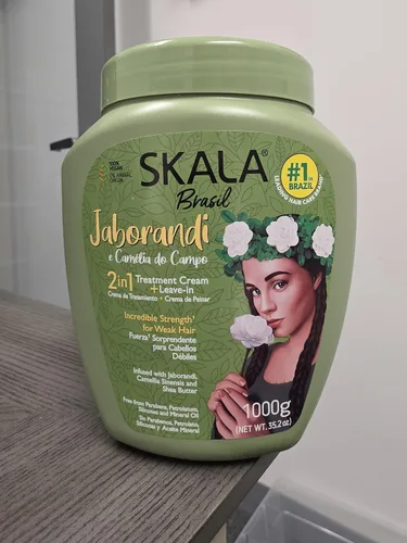 Vista 5 de SKALA Botânica Jaborandi Scarabotanica Jabolange 2 en 1 Tratamiento Capilar 35.27 oz