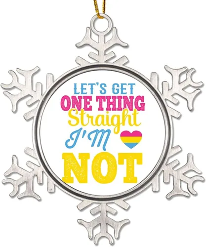 Vista 14 de Regalos de recuerdo de Navidad gay, copo de nieve de metal, decoración para árbol de Navidad, dinosaurio LGBTQ, adornos para árbol de Navidad