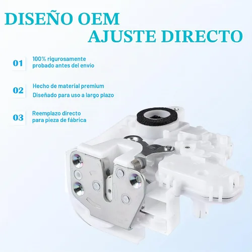 Vista 2 de Motor del actuador de la cerradura de la puerta del lado del conductor delantero izquierdo compatible con Honda CR-V 2007-2011 Reemplazar