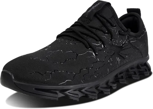 Vista 2 de Zapatos deportivos Lightweught para niños y niñas pequeños/grandes Negro