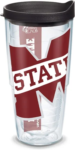 Vista 106 de Vaso térmico con tapa, marca Tervis, Idaho Univ, Transparente