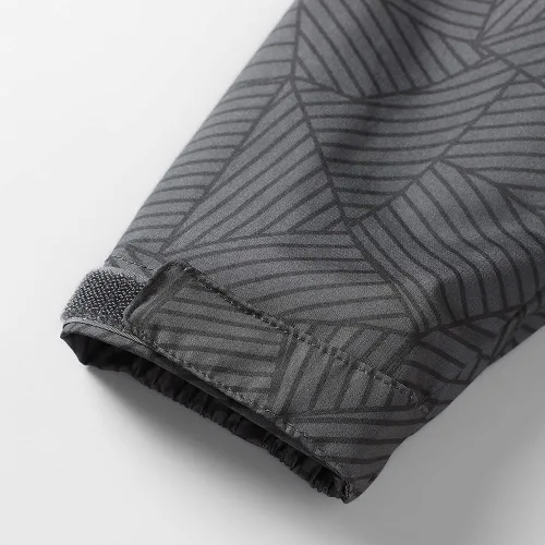 Vista 9 de Chubasquero impermeable para mujer con capucha ligero cortavientos para senderismo