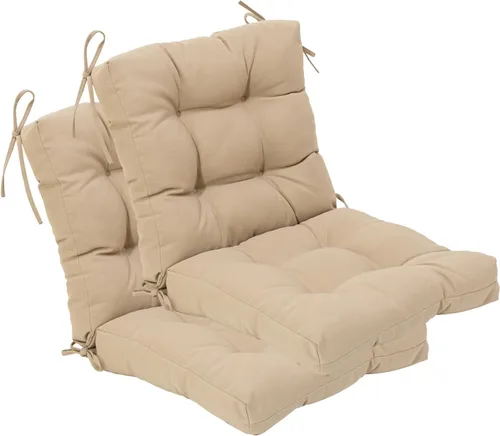 Vista 53 de QILLOWAY - Cojín o respaldo para asiento de exterior, cojín de repuesto, primavera/verano, Moderno, Beige