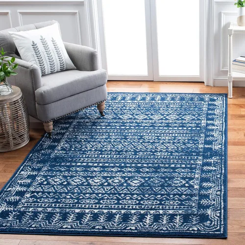 Vista 40 de SAFAVIEH Alfombra de área de 12 x 15 pulgadas, colección Tulum, grande, diseño marroquí bohemio envejecido, no desprende pelusa y fácil de limpiar
