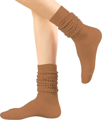 Vista 2 de UTTPLL Calcetines largos de algodón para mujer, calcetines largos de algodón para dormir, hasta la rodilla, para gimnasio, calcetines para botas
