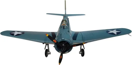 Vista 6 de MOUDOAUER 1:72 Aleación SBD Dauntless Dive Bomber Modelo Avión Modelo Simulación Aviación Ciencia Exposición Modelo Colección