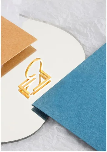 Vista 4 de Anillo rectangular único de banda abierta para mujeres y niñas, chapado en oro, minimalista, geométrico, ajustable, expansible, hipoalergénico