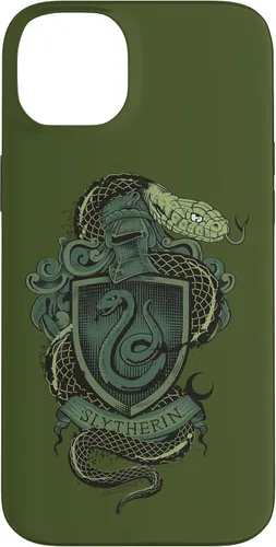 Vista 15 de Funda con escudo de serpiente Slytherin para iPhone 16 Harry Potter