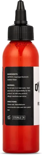 Vista 3 de Dynamic Color Chinese Red Tattoo Ink, Made in USA Since 1990, 4 oz