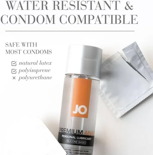 Vista 4 de JO Lubricante de silicona anal premium - Original (2 oz)