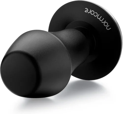 Vista 8 de Normcore Tamper de café con resorte de 1.791 in V4 para Flair Pro, Pro 2, base plana de acero inoxidable 304, mango ergonómico de aluminio