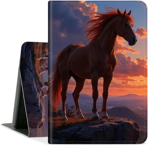 Vista 23 de DEGDFSGR Funda para tablet Amazon Fire HD 10 10 Plus (13ª/11ª generación 2023/2021) con soporte ajustable, apagado y encendido automático