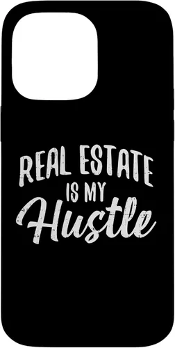 Vista 20 de Funda de regalo para iPhone 13 Pro Real Estate Is My Hustle Funny Agent Realtor Broker