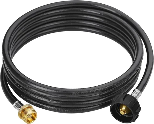Vista 10 de CALPOSE Manguera adaptadora de propano de 3 pies, adaptador de 1 libra a 20 libras que convierte electrodomésticos de 1 libra en tanques de 5 a 40