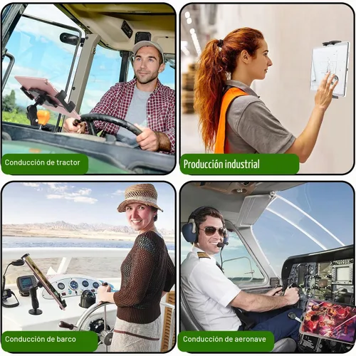 Vista 7 de Soporte de metal para tablet para coche, camión, vehículo