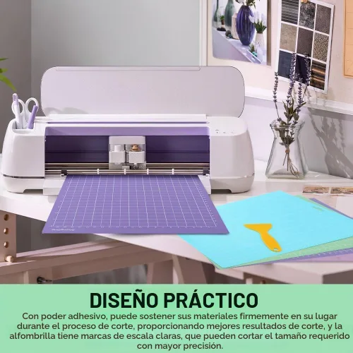 Vista 6 de 3 alfombrillas de corte para Joy Xtra de corte Cri, alfombrilla de agarre estándar de 13.98 x 9.45 pulgadas, alfombrilla de corte reutilizable