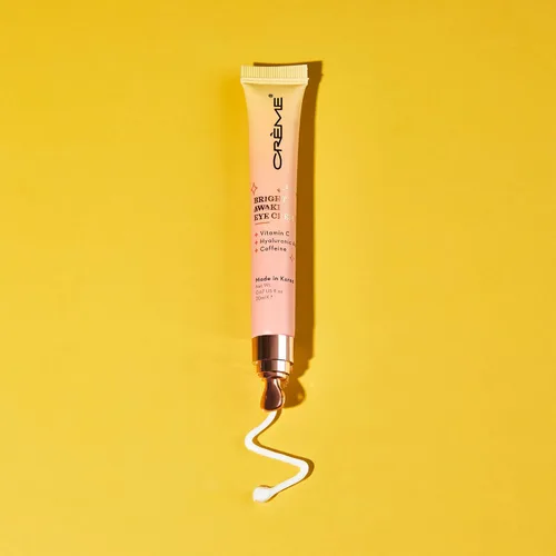Vista 3 de The Crème Shop Klean Beauty Awake Eye Crème, vitamina C, ácido hialurónico y cafeína, tratamiento para ojeras debajo de los ojos