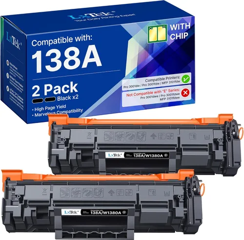 Vista 25 de LxTek Reemplazo del cartucho de tóner compatible para Canon 137 Cartucho de tóner CRG137 CRG 137 para usar con ImageClass D570 MF236n MF232w