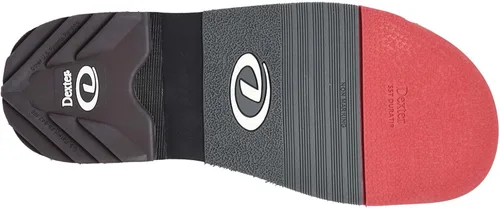 Vista 8 de Dexter Zapatos de bolos modernos para hombre Blanco/Rojo