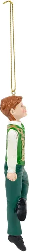 Vista 3 de Adorno de árbol de Navidad de niño bailarín irlandés E0602