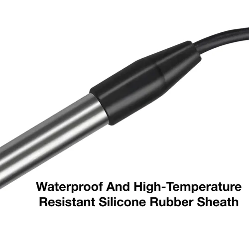 Vista 5 de GRILLME Calentador de agua de inmersión de 1500 W, calentador eléctrico portátil totalmente sumergible, calentador de cubo de 5 galones, 100%
