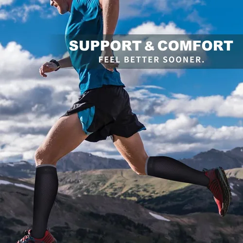 Vista 218 de Bluemaple 6 Pack Copper Compression Socks for Women and Men Circulation-Best Support for Medical, Running,Nursing,Athletic