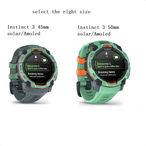 Vista 2 de C2D JOY Correa de nailon tejida compatible con Instinct Tactical/Esports/Surf/Camo/Solar Instinct 2/2S Reloj deportivo al aire libre Correr