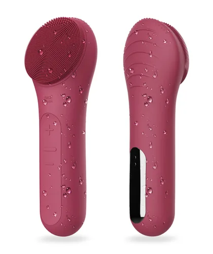 Vista 9 de NågraCoola CLIE Cepillo de Limpieza Facial, Impermeable y Recargable Cepillo Exfoliante Facial para Hombres y Mujeres, Limpieza, Exfoliación y Azul