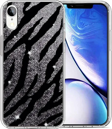 Vista 10 de Funda compatible con iPhone 7, iPhone 8, iPhone SE, colorida funda estética de caballo para iPhone, transparente, a prueba de golpes, delgada