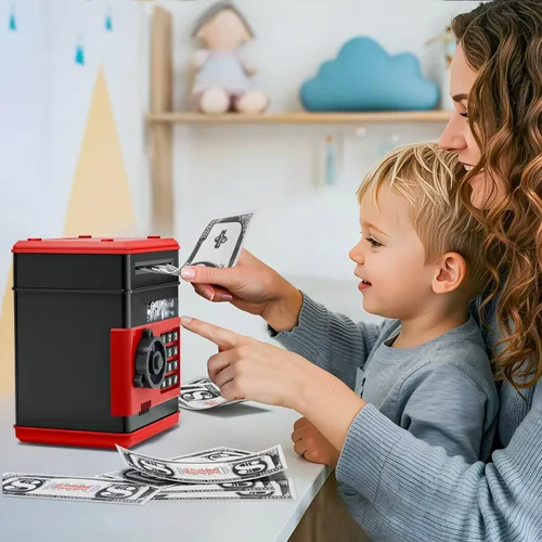 Vista 7 de Juguetes para niños de 5, 7 y 6 a 8 años, mini cajero automático para niños y niñas, regalo perfecto de Navidad y cumpleaños para niños de 6, 7, 8