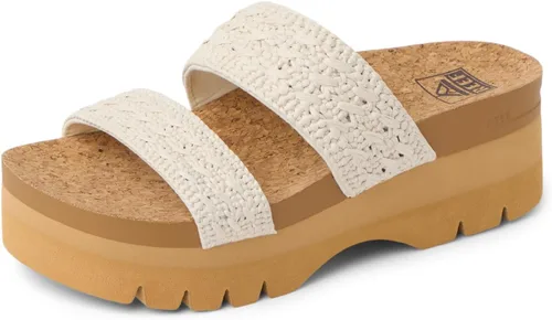 Vista 12 de REEF Sandalias Cushion Vista Higher Slide para mujer Negro