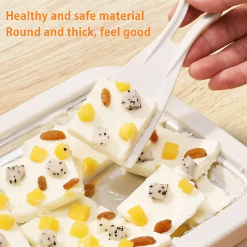Vista 3 de Máquina de helado instantáneo, máquina de helado laminado, máquina de helado de punto dulce para helado enrollado casero, Softserve, gelato, sorbete
