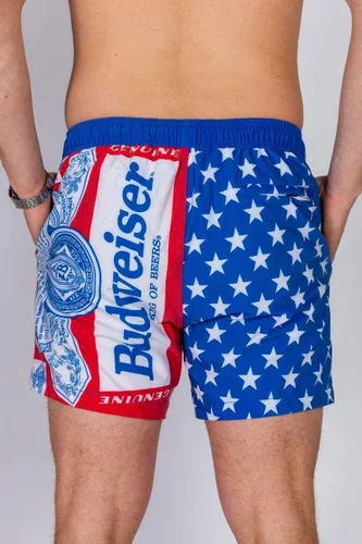 Vista 3 de Shinesty Budweiser - Traje de baño para hombre
