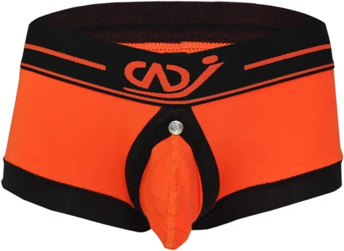 Vista 2 de YiZYiF Men's Trunks Boxer Brief Buckled Pouch Shorts Underwear