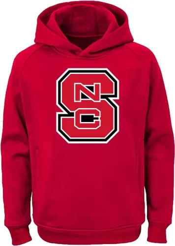 Vista 15 de NCAA Youth 8-20 Team Color Performance Primary Logo Sudadera con capucha Aburn Tigers Armada