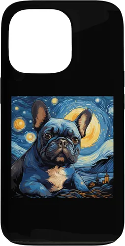 Vista 10 de Van Gogh Dog French Bulldog Case for iPhone 16