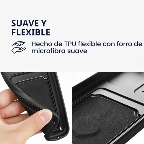 Vista 9 de kwmobile Funda de plástico compatible con Xiaomi Redmi Note 11 / Note 11S - Funda con soporte de metal con ranura para tarjetas - Verde musgo
