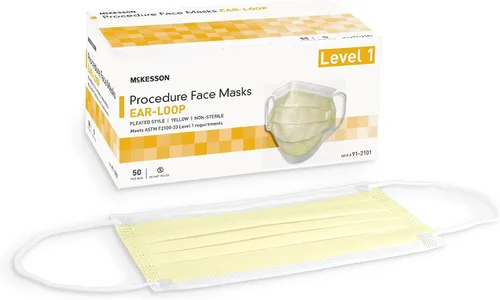 Vista 9 de McKesson Procedure Mask Pleated 91-2101